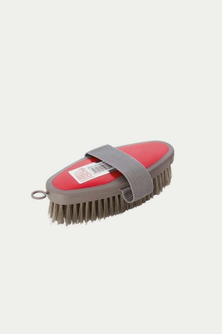 Red Gorilla, Body Brush, Grey/Red