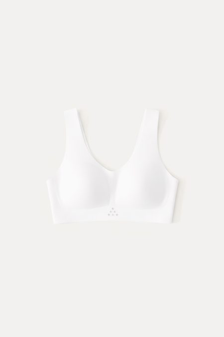 Pomme, Ophelia Sports Bra, White