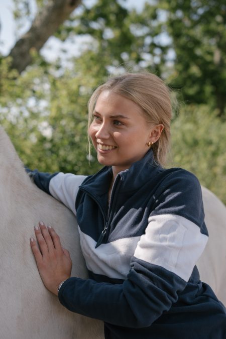 Pomme Alix Navy White, Fleece