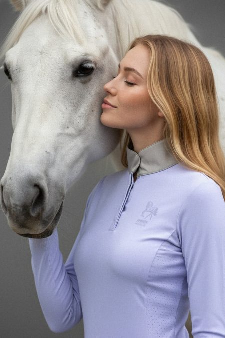 Pomme Jessie shirt Competition, Lavender/Cobblestone