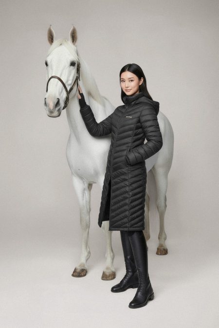 Pomme, Ingrid Jacket Long, Black