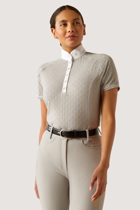 Ariat, Showstopper X Show Shirt, Silver Sconce