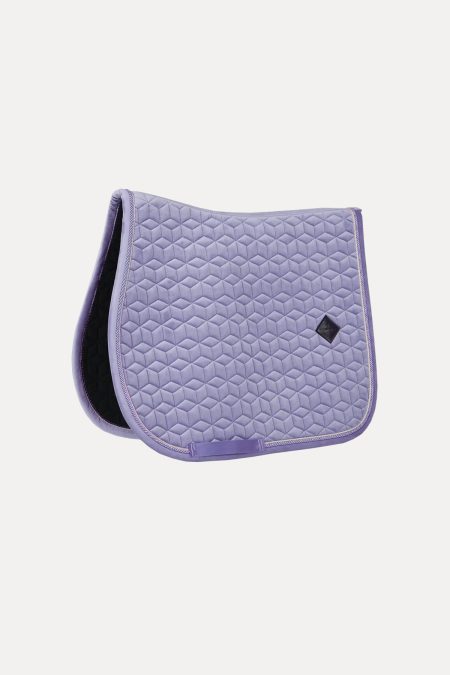 Kentucky, Saddle Pad Velvet Jumping, Purple