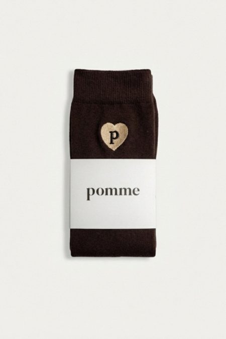 Pomme Socks, Brown
