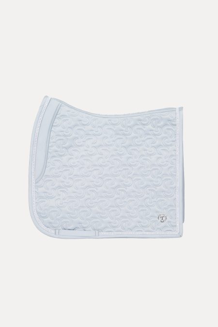 PS Of Sweden, Crystal Satin Dressage Saddle Pad, Blue Whisper